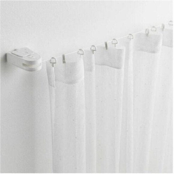 IKEA Forsynt Curtain Wire for Curtain Mounting White Size 79" X 4 New In Box - Picture 3 of 6